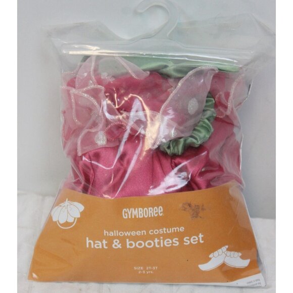 NWT 2009 Gymboree Halloween Costume Sweet Fairy Sparkle Hat & Bootie Set sz 2-3T - Picture 9 of 10